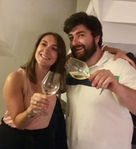 Cheers à l'avenir, un verre de Muscadet à la main, avec Anne-Sophie et Quentin